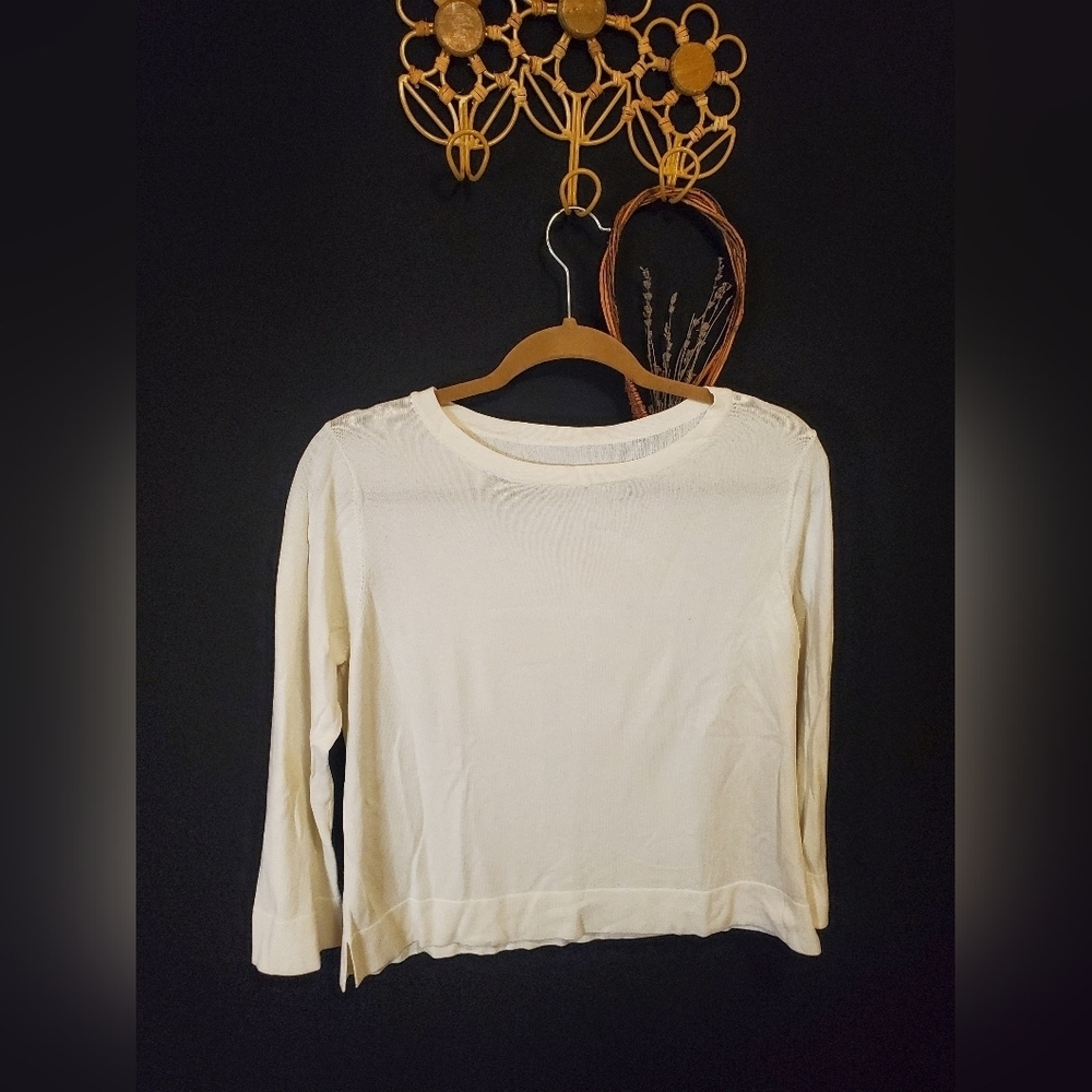 Elegant Cream Women's Top
